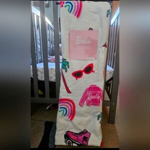 Oversized Barbie throw blanket
